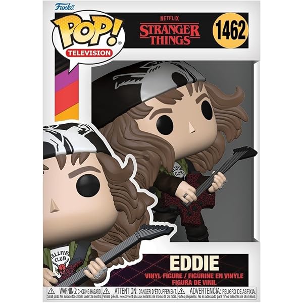 Figurine Funko Pop Comic Cover Stranger Things The Piggyback Eddie