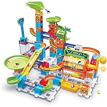 VTech Marble Rush Ultimate Vertical Run - Circuit à Billes Vertical Avec Ascenseur Motorisé - 93 Pièces - Enfant 6 Ans Et + - 11