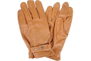 WESTERNWEAR-SHOP Westernwear Gants de western et d'équitation en cuir nappa Unisexe Gants de sport d'équitation Gants de cowboy Gants d'extérieur Marron