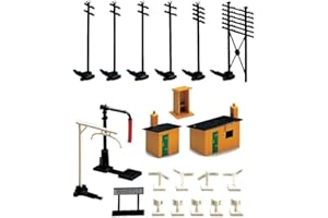 Hornby R574 OO Gauge Trackside Accessories, Model Train Accessories for Adding Scenery, Dioramas, Woodland, Buildings and More to 00 Gauge Model Railway - 1:76 Scale