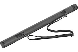 GEWA Bow Case with Carrying Strap for 2 Violin Bows - Hard Shell - YKK Zipper - Padded Interior - Titanium - Suitable for Space Bag Violin Case/Backpack