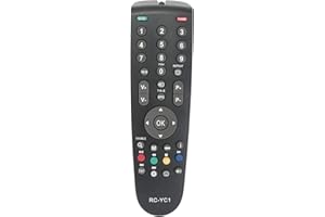 ALLIMITY RC-YC1 Control Remoto Reemplazar por Grundig RCYC1 720117145600 22XLE3220BA 32GLX2500 32GLX2600 32GLX4000 32VLE4300BA 32XLC3200BA 32XLC3220BA 32XLC325BA