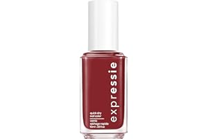 ‎ESSIE Essie Schnelltrocknender Nagellack „expressie“, Nr. 195 notifications on, Rot, Vegane Formel, 10 ml
