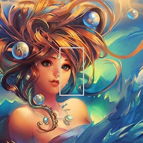 LIGHT SWITCH COVER VINYL STICKER SKIN PLATE L129 MERMAID BUBBLES SEA WALL DECAL SELF ADHESIVE DECORATIVE HOME ACCESSORIES BEDROOM CHILD ROOM