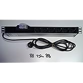 LANDE 6'lı PDU (Sigortalı Priz) Al&uuml;minyum Kasa