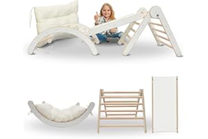 ‎MAMOI MAMOI® Drabinka naścienna | Drabinka gimnastyczna od 14 roku życia