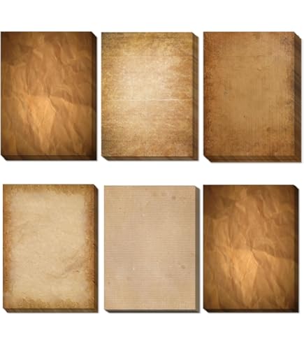 Carta Kraft Naturale A5 - 260g Per Fai Da Te, Matrimoni E Biglietti (50 Fogli) - Foto 5