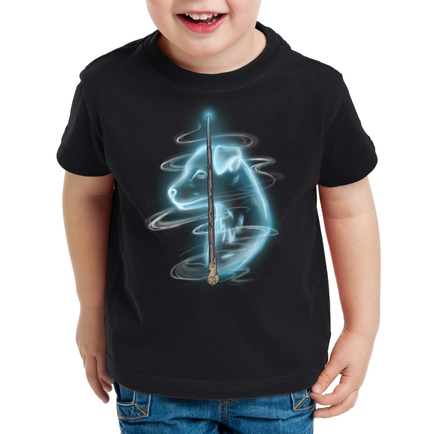 CottonCloud-Patronus-Ron-T-Shirt-fr-Kinder-Potter-Schule-zauberei-Magic-Harry