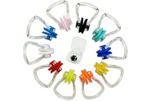 Tappi Per Naso Da Nuoto Hicarer - Set 14 Pezzi In 14 Colori Diversi, Per Adulti E Bambini - Foto 10