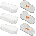 3 Pack Foam & Felt HZ500UKT Filters Replacement for Shark Corded Stick HZ500UKT, HZ500, HZ2000, HZ2002, HZ251 Anti Hair Wrap Vacuum Cleaner