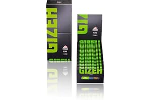 ‎GIZEH Gizeh 19978 Black Fine Magnet 20 Heftchen a 100 Blatt Flachshanf, Papier, Schwarz