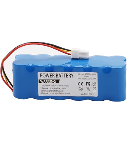 Batteria di ricambio da 14,4 V, compatibile con OKP, K2 K3P K4 K5 K7 Robot aspirapolvere CMICR18650F8M7-4S1P