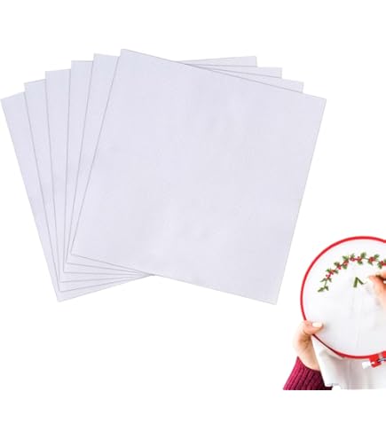 6 Pièces Tissus Pour Le Point De Croix Tissus Aida Toile Broderie 11 CT