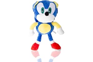 Vicyol S&D Peluche Sonic Hedgehog. Juguete de Anime de Erizo Suave y Mullido. Muñeco de Felpa de Dibujos y Videojuegos. Regalo para Niños y Bebés. (Hedgehoc - 30cm)