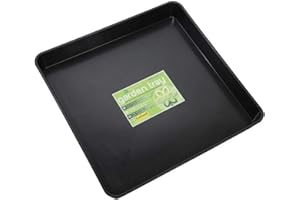 Rechteckiges Gartentablett von Garland Originalverpackung Schwarz