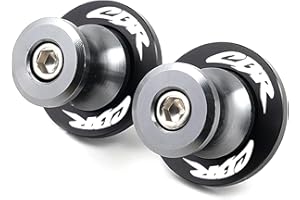 ZESIDIMO 8mm Nottolini Per CBR600RR CBR1000RR CBR 600 900 1000 RR CBR 900 RR 954 RR 250R Accessori Moto Vite per Cavalletto M8 Bobine Forcellone Oscillante (Grigio)