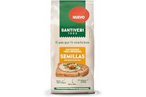 SANTIVERI - PAN TOSTADO 100% INTEGRAL SEMILLAS (1U)
