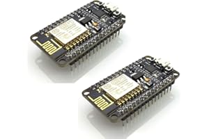Hailege 2pcs NodeMCU LUA ESP8266 CP2102 ESP-12E Wifi Internet Development Card Open Source Serial Wireless Module Works Perfectly with IDE/Micropython