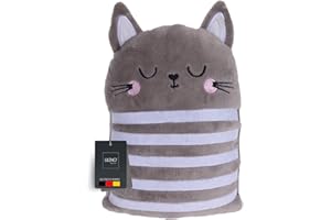 LILENO HOME Türstopper Tier als Katze - hochwertiger Kinderzimmer Türstopper als Boden Tür Stopper Sack - Tiere Stoff Türstopper Boden als Türstopper Sack mit Sandfüllung ca. 23x14 cm