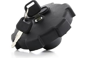 24/7Auto D1397FGS 1 x svart bränsletanklock 80 mm lastbil med 2 nycklar ventilerade