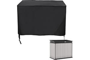 Hohong Cobertizo de almacenamiento al aire libre para Keter Store It Out Premier XL, cobertizo de almacenamiento de jardín al aire libre, 143 x 85 x 126 cm