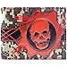 Price comparison product image Microsoft Gears of War Cog Skull Red ID & Card Bi-Fold Wallet