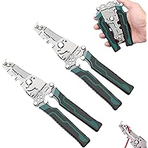 Spelafili Multifunzione Piegevole 18 In 1 - Attrezzo Per Elettricisti, Taglio, Spelatura E Crimpatura