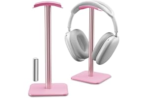 Alyvisun Uchwyt na słuchawki [Ważona podstawa i wyższa wysokość] stojak na słuchawki, uniwersalny stojak na słuchawki do wszystkich słuchawek do gier/słuchawek stacjonarnych