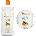Papaya Milk Body Lotion Moisturizer Lightening Smooth Skin Body Cream Nourishing Lotion For Women 600ml Milk And Papaya