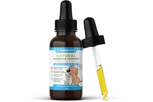 BUDDY'S BEST Wormwood Digestive Intestinal Support Supplement Drops for Dogs & Cats – 50ml | Designed to Support Digestive Wellness and Help Maintain a Healthy Environment | Easy-to-Use Liquid Drops