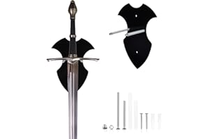 lalago Soporte de espada, Espada de pared de montaje de pared, Soporte de espada, Gancho de pared de visualización, Colgador de pared para espada, Gancho de espada