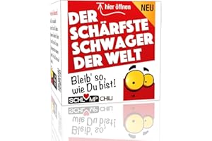 Schlump-Chili⎥Schärfster Schwager Geschenk - ein witziges Präsent für Männer z.B. zum Geburtstag, Weihnachten, Ostern, Valentinstag