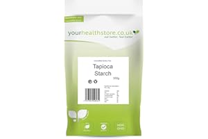 yourhealthstore Unmodified Tapioca Starch 500g, Gluten Free, Non GMO.