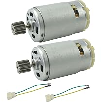 Moteur 550 6V DC 20000RPM - Avec Engrenages - Pour Voiture Télécommandée, Jouets, Bricolage
