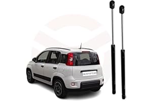 Ricambycar Coppia Molle a Gas Portellone Posteriore Compatibile con FIAT PANDA 2012 > in poi