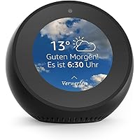 Amazon Echo Spot, Smarter Wecker mit Alexa - Schwarz
