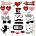 Produktbild TankerStreet Henne Foto Stützen Geburtstags Hochzeits Verlobungs Kinder, Babyparty Henne Partei Foto Stützen Geburtstags Berühmtheits Hochzeits Verlobungs Kinder, DIY Papier Foto Stand Stützen Installationssatz Dekoration Valentinstag Abendkleid Spaß