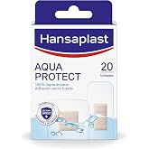 Hansaplast Aqua Protect Waterproof Wound Dressings for Swimming and Bathing, Extra Strong Adhesion, Highly Absorbent, Breatha