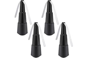 zeroto Ventilateur Anti Mouches, 4 PC Répellante Fan par Extérieur Intérieur Mouches et Ventilateur avec 2 Feuilles de Ventilateur et Crochet Anti-Moustique Éloigne Les Mouches