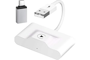 GAOEEIN Carplay Wireless Dongle Wireless Carplay Adapter car Accessories Carplay per Auto Wireless Convertire Carplay 5GHz WiFi per Audi/VW/Opel/Citroën 2016 iOS 10+