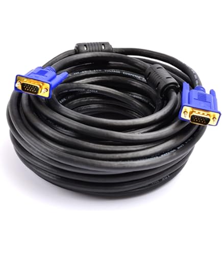Nilox NX090204103 Cavo Monitor: Connettore VGA - 14 Pin - High Density, Lunghezza di 5 Metri