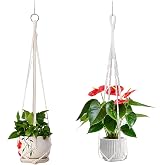 Macrame Hanging Basket 85/87 cm Pack of 2