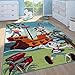 Produktbild Paco Home Kinderteppich Kinderzimmer Spielteppich Kurzflor Piratenschiff Schatzkiste In Bunt, Grösse:120x170 cm
