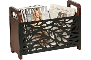 Wapasezyar Tidningsställ Tidningsställ Skrivbord Organisatör Tidningar Och Böcker Modern Design För Vardagsrum Kontor Och Hall Blad