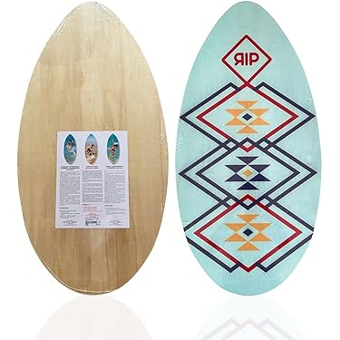 LI.GI. ASSE Skimboard In Legno 94cm - Per Surf E Gioco In Acque Basse - Foto 4