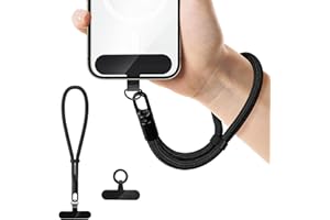 xuefenfei Handykette Kurz, Handschlaufe Handy, Handyanhänger Handyband Handy Kette Kurz Universal, Handgelenk, Anti Verlust mit Ultradünnem Patch