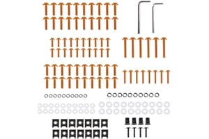 XX ecommerce Motorrad Aluminium Komplett Verkleidung Bolzen Schraube Verschluss Clip für K-T-M 690 1090 1280 Super für Duke RC (Orange)