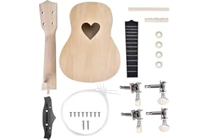 LPITOY Diy Ukulele Kit, Build Your Own Guitar Kit with Ukuleles Guitar Build Kit, Diy Ukelele Kit Guitar Diy Kit Great to Build Your Own Ukulele