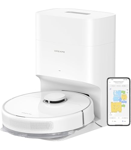 ibesom Robotic Vacuum Cleaner A3 Plus, Self-Emptying Sweep, Mop