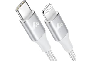 Lightning Kabel USB C, 2M iPhone Ladekabel [Apple MFi Zertifiziert] USB C auf Lightning Kabel Nylon Power Delivery Schnellladekabel iPhone USBC für iPhone 14 13 12 11 Pro Max XS XR 8Plus iPad